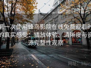 第一次使用蜂鸟影院在线免费观看时的真实感受：播放体验、清晰度与资源完整性观察