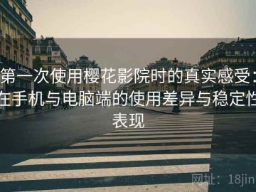 第一次使用樱花影院时的真实感受：在手机与电脑端的使用差异与稳定性表现